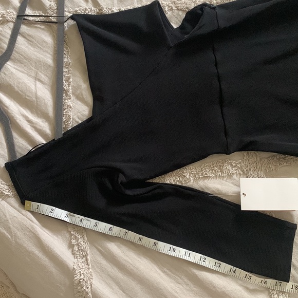 ZARA Black Bodycon Dress Ribbed M - Picture 10 of 11